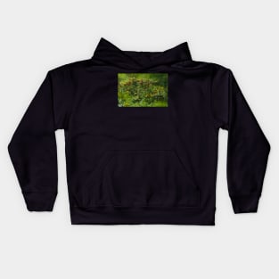 Luscious Morning Dew On Green Grass Kids Hoodie